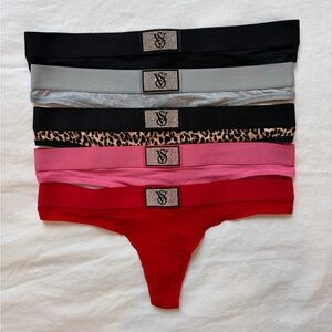 Victoria’s Secret Logo Shine Panty Bundle